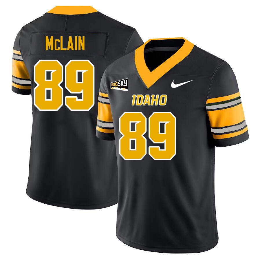 Idaho Vandals #89 Matyus McLain College Football Jerseys,Uniforms Stitched-Black